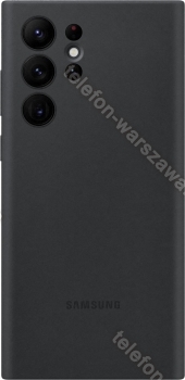 Samsung Silicone Cover do Galaxy S22 Ultra czarny
