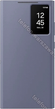 Samsung Smart View Wallet etui do Galaxy S24 Ultra fioletowy