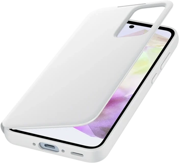 Samsung Smart View Wallet etui do Galaxy A35 5G biały
