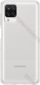 Samsung Soft Clear Cover do Galaxy A12 przeźroczysty