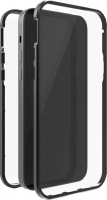 Black Rock 360° Glass etui do Apple iPhone 12/12 Pro przeźroczysty/czarny