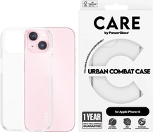 PanzerGlass Care Flagship etui Urban Combat do Apple iPhone 15 przeźroczysty