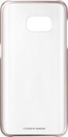 Samsung Clear Cover do Galaxy S7 Edge złoty róż