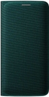 Samsung Flip Wallet tkanina do Galaxy S6 Edge zielony