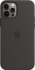 Apple Silikonowe etui z MagSafe do iPhone'a 12 / 12 Pro czarne