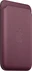 Apple iPhone Feingewebe Wallet z MagSafe mulberry