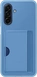 Samsung Card slot etui do Galaxy A17 5G niebieski