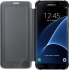 Samsung Clear View Cover do Galaxy S7 Edge czarny