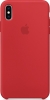 Apple Silikonowe etui do iPhone'a XS Max czerwone