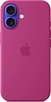 Apple futerał silikonowy z MagSafe do iPhone 16 fuksja