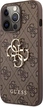 Guess Hard Cover 4G Metal logo do Apple iPhone 13 Pro brązowy