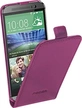 Pedea Flip Cover prawdziwa skóra do HTC One mini 2 fioletowy