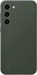 Samsung Leather etui do Galaxy S23+ zielony