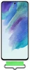 Samsung Silicone Cover with smycz do Galaxy S21 FE biały