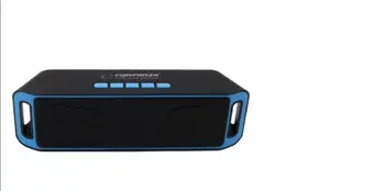 Esperanza Folk głośniki Bluetooth niebieski