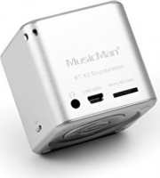 Technaxx mini MusicMan Wireless Soundstation BT-X2 srebrny
