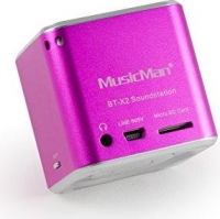 Technaxx mini MusicMan Wireless Soundstation BT-X2 różowy