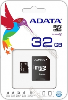 ADATA Turbo microSDHC 32GB Kit, Class 4
