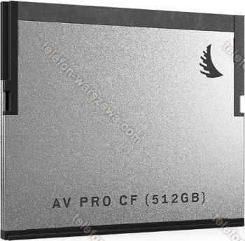 Angelbird AV PRO R550/W490 CFast 2.0 CompactFlash Card 512GB