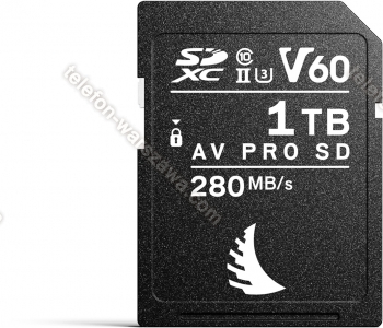 Angelbird AV PRO SD MK2 V60 R280/W160 SDXC 1TB, UHS-II U3, Class 10