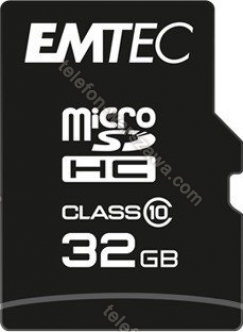 Emtec Classic R20/W12 microSDHC 32GB Kit, Class 10