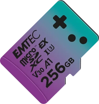 Emtec Express Gaming R880/W700 microSDXC Express 256GB, UHS-I U3, A1, Class 10, SD Express EX I
