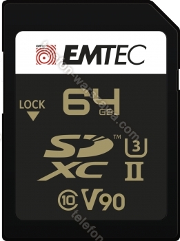 Emtec SpeedIN PRO+ R300 SDXC 64GB, UHS-II U3, Class 10