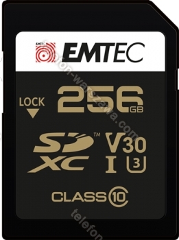 Emtec SpeedIN Pro R95/W85 SDXC 256GB, UHS-I U3, Class 10