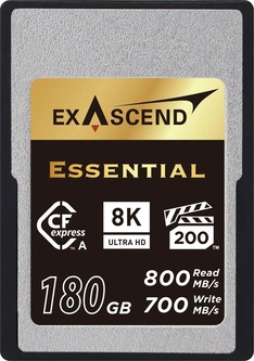 Exascend Essential R800/W700 CFexpress 2.0 Type A 180GB