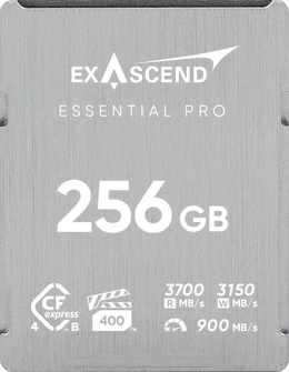 Exascend Essential Pro R3750/W3350 CFexpress 4.0 Type B 256GB