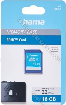 Hama HighSpeed SDHC 16GB, Class 10
