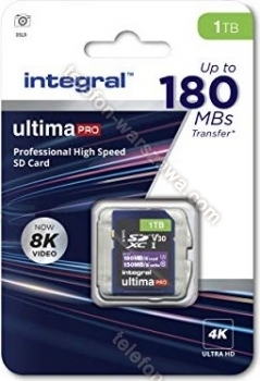 Integral ultima PRO R180/W150 SDXC 1TB, UHS-I U3, Class 10