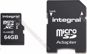 Integral ultima PRO R90 microSDXC 64GB Kit, UHS-I U1, Class 10