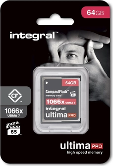 Integral ultima PRO UDMA7 1066x R160/W135 CompactFlash Card 64GB