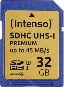 Intenso Premium R45 SDHC 32GB, UHS-I U1, Class 10