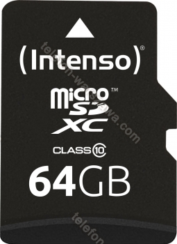 Intenso R20/W12 microSDXC 64GB Kit, Class 10