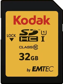 Kodak 580X R85/W20 SDHC 32GB, UHS-I U1, Class 10