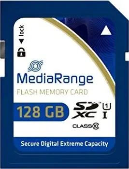 MediaRange R80 SDXC 128GB, UHS-I U1, Class 10