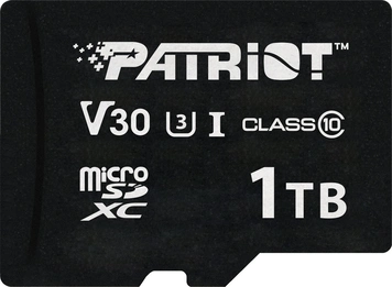 Patriot VX Series R90/W80 microSDXC 1TB, UHS-I U3, Class 10