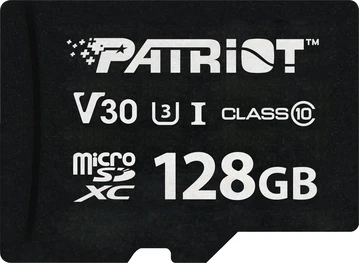 Patriot VX Series R90/W80 microSDXC 128GB, UHS-I U3, Class 10