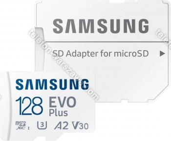 Samsung EVO Plus 2024 R160 microSDXC 128GB Kit, UHS-I U3, A2, Class 10