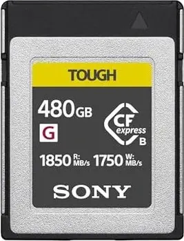 Sony TOUGH CEB-G Series R1850/W1750 CFexpress Type B 480GB
