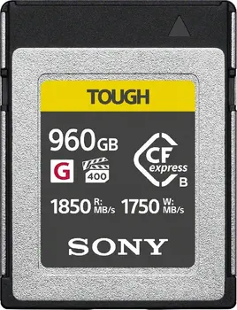 Sony TOUGH CEB-G Series R1850/W1750 CFexpress Type B 960GB