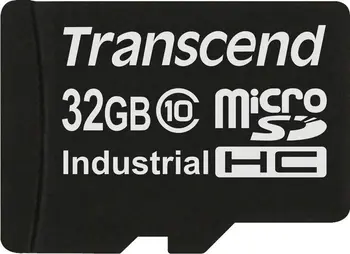 Transcend Industrial 10I R24/W22 microSDHC 32GB, Class 10