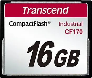 Transcend Industrial 170x R90/W60 CompactFlash Card 16GB