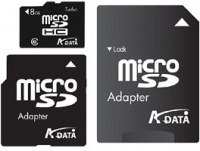 ADATA Turbo microSDHC 16GB Kit, Class 4