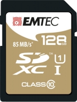 Emtec Gold+ R85/W21 SDXC 128GB, UHS-I U1, Class 10