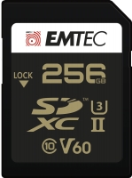 Emtec SpeedIN PRO+ R300/W160 SDXC 256GB, UHS-II U3, Class 10