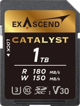 Exascend Catalyst R180/W150 SDXC 1TB, UHS-I U3, Class 10