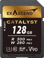 Exascend Catalyst R300/W280 SDXC 128GB, UHS-II U3, Class 10